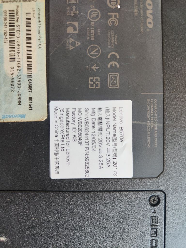 Lenovo B570e stan bdb