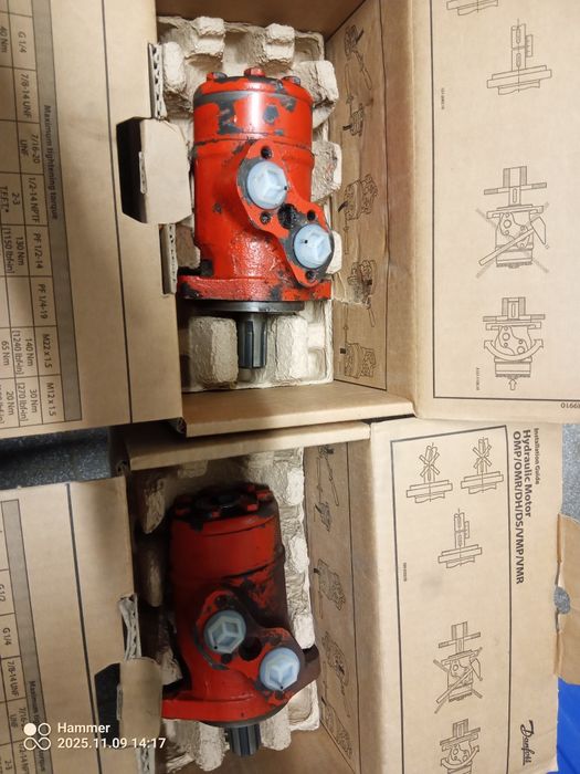 Silnik hydrauliczny danfoss weidemann