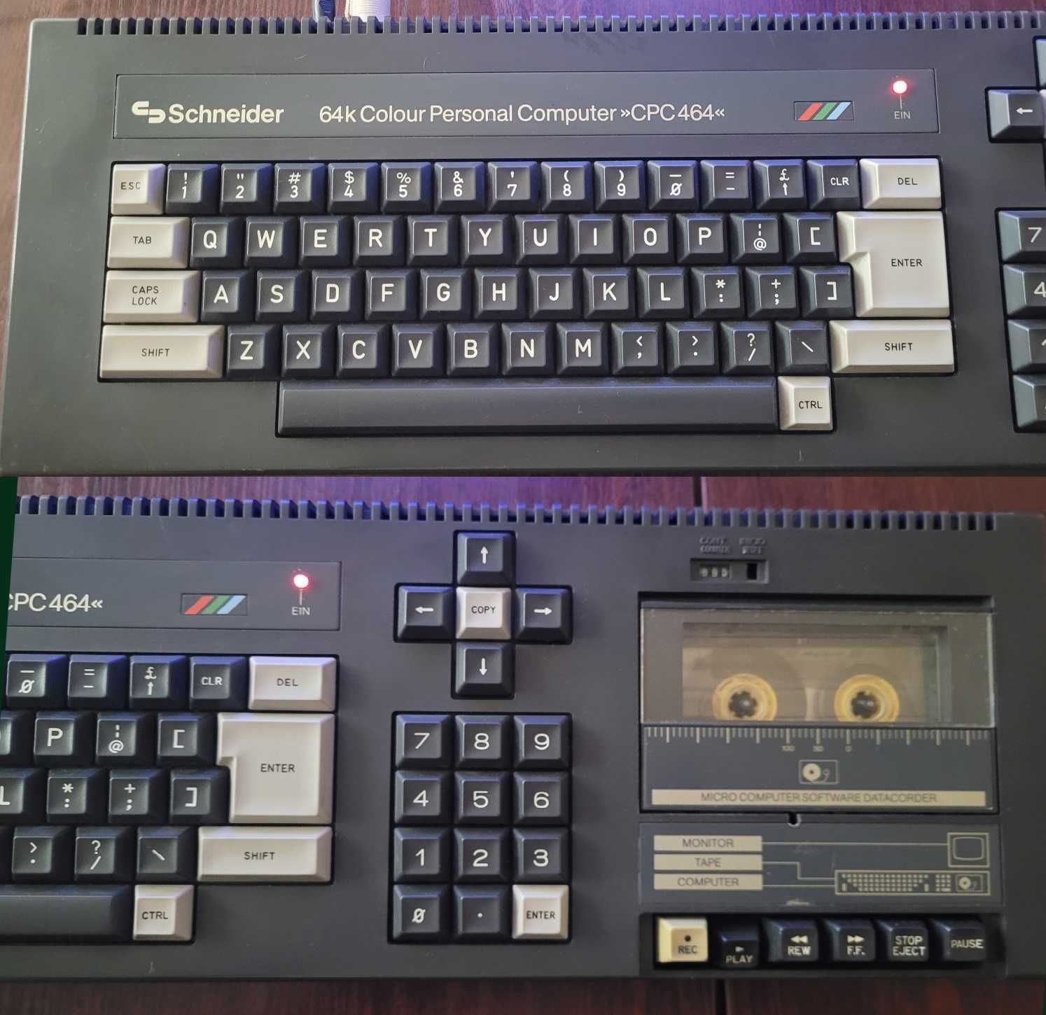 Amstrad /Schneider CPC464, zestaw