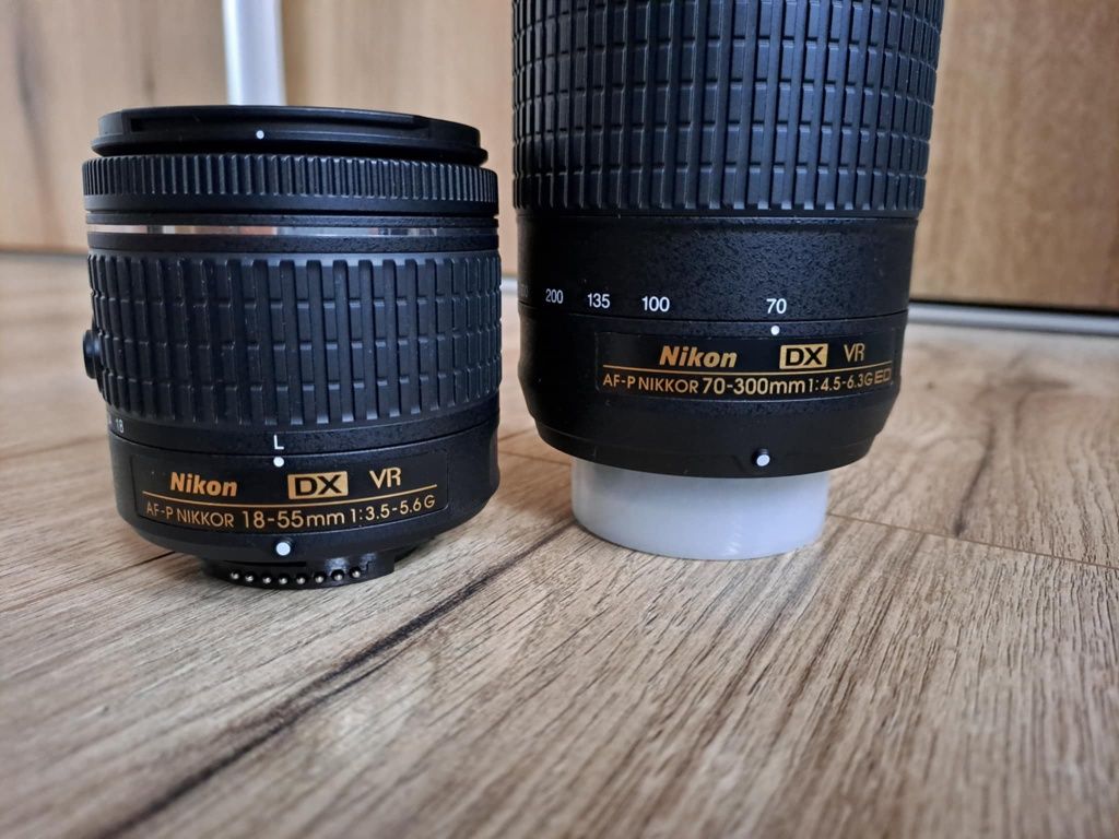 Aparat Nikon d3500 (zestaw) Zrobione tylko 500 zdjęć użyty 2x