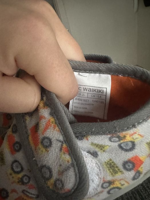 Капці тапочки тапки взуття в садок 25