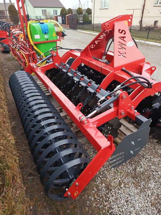 Agregat talerzowy 2,2m talerzówka KWAS wał rurowy PROMOCJA