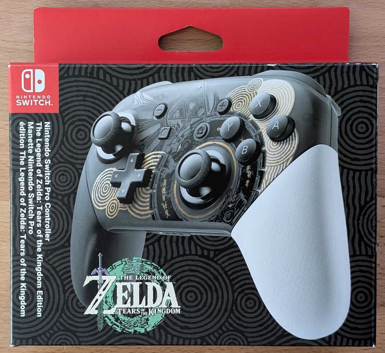 Nintendo Switch Pro Controller Legend of Zelda Tears of the Kingdom