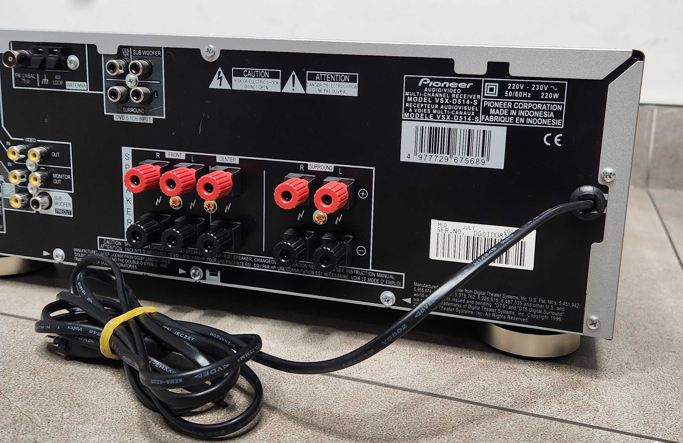 Pioneer VSX-D514 Amplituner
