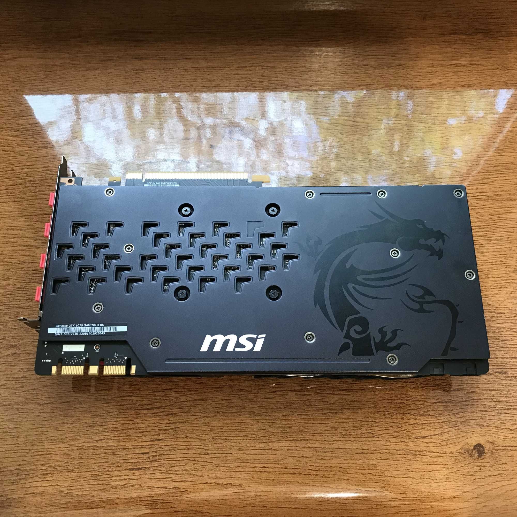 Видеокарта MSI GeForce GTX 1070 Gaming X 8GB