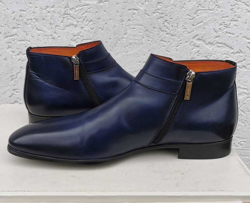 Шкіряні черевики Santoni 43 р. Оригінал Італія