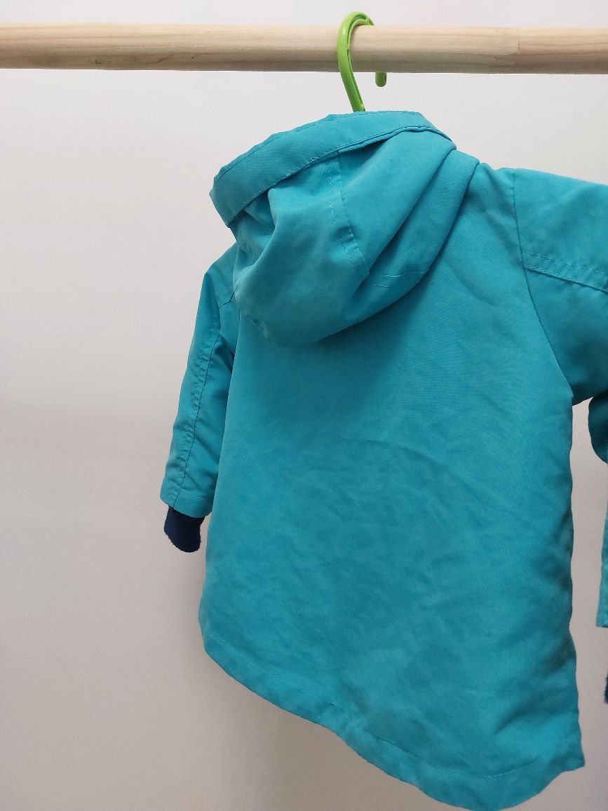 Легенька куртка на флісі 68 см
