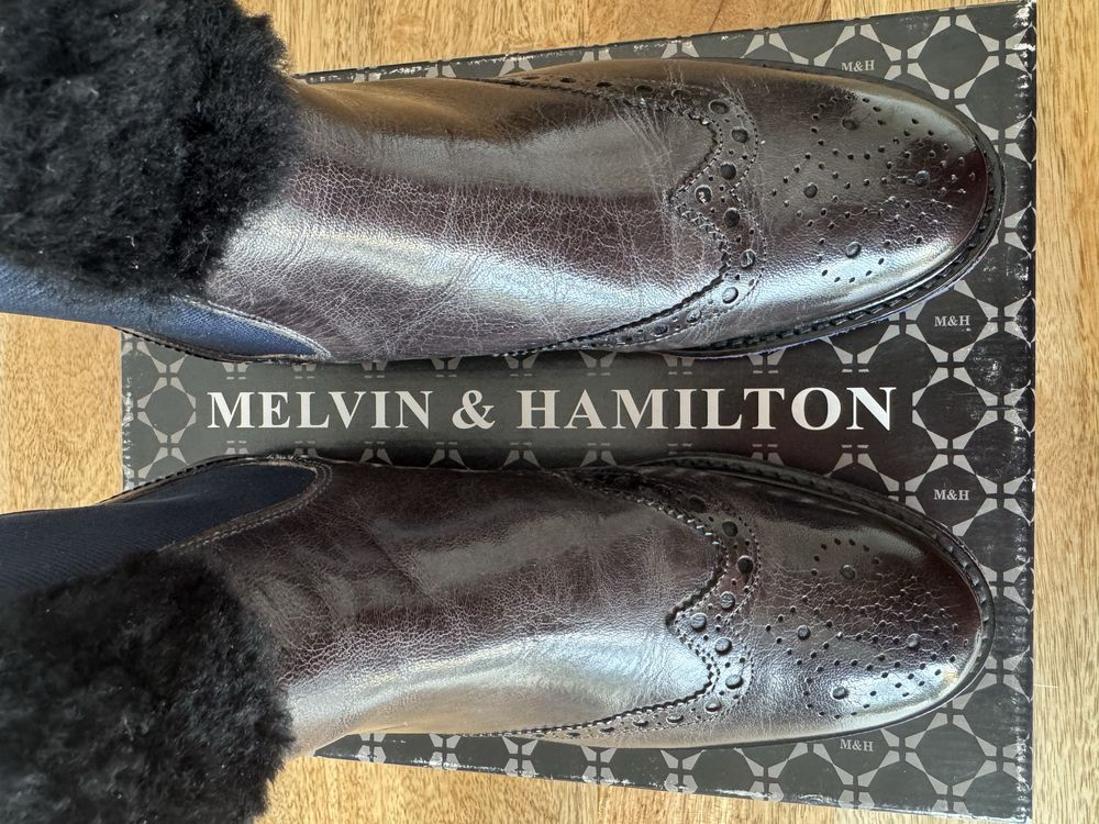 Buty botki Melvin&Hamilton ocieplane rozmiar 38