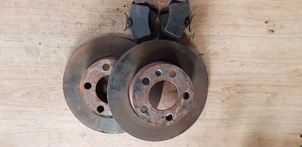 AUDI A3 SEAT LEON I SKODA OCTAVIA I VW GOLF IV 1.9 TDI TARCZE HAMULCOWE TYŁ