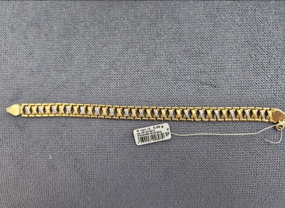 Złota bransoletka Apart