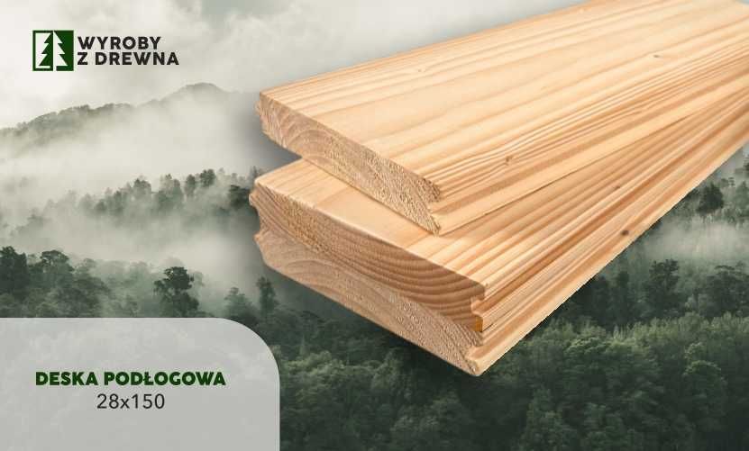 deska podłogowa | 28x150 | świerk skandynawski | producent