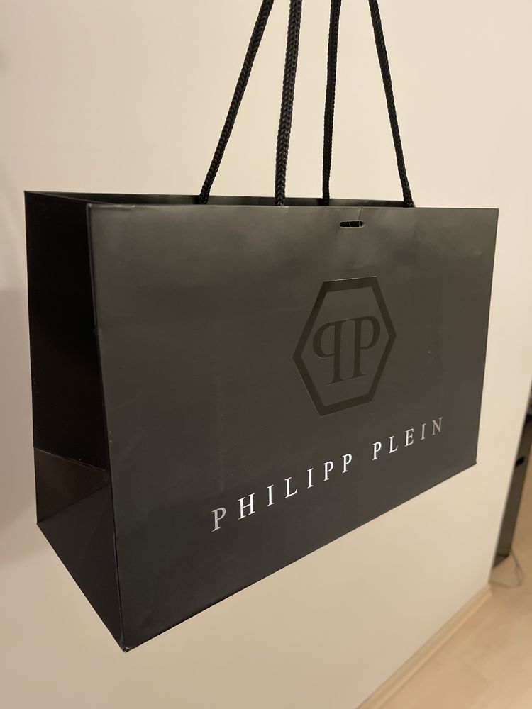 Philipp Plein torebka prezentowa papierowa nowa 34/22