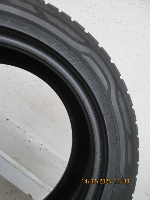 1x 205/55R16 Vredestein Quatrac 3 6mm