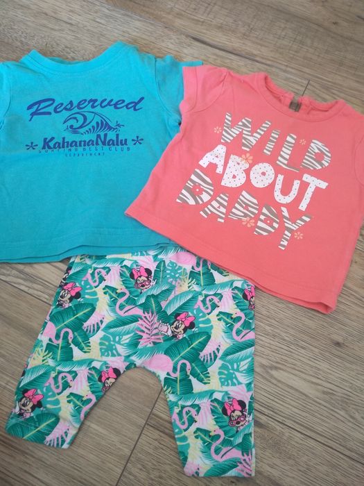 Zestaw ubranek dla dziewczynki 56 62