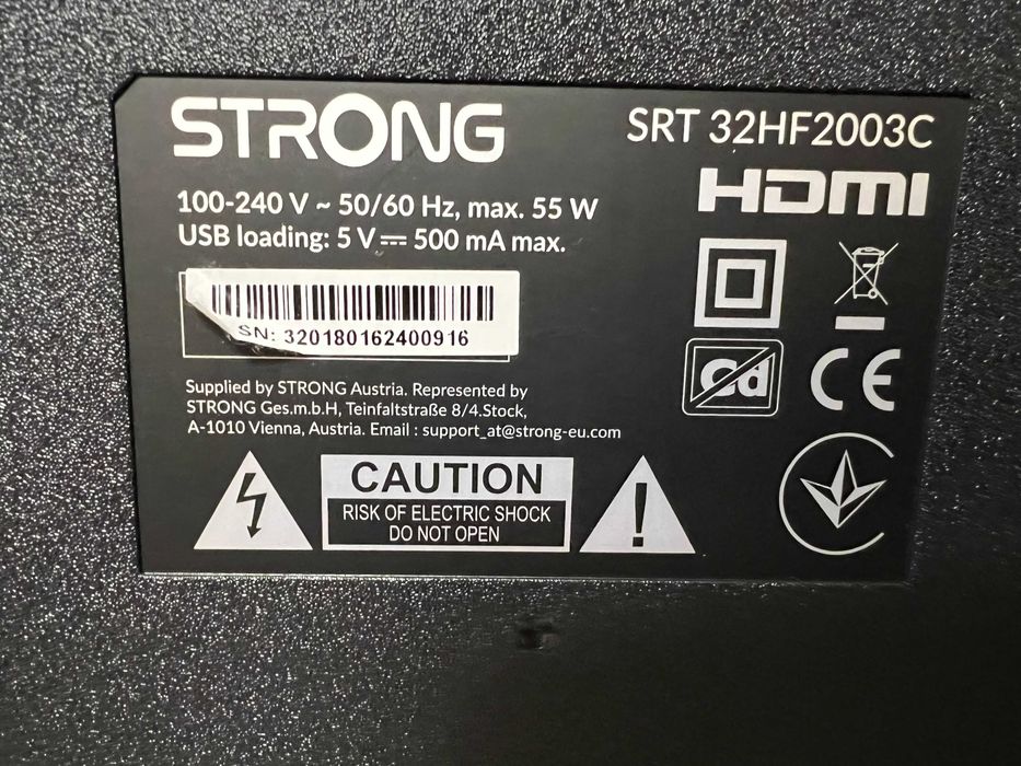 Телевізор Strong SRT 32HF2003C 2024 р.