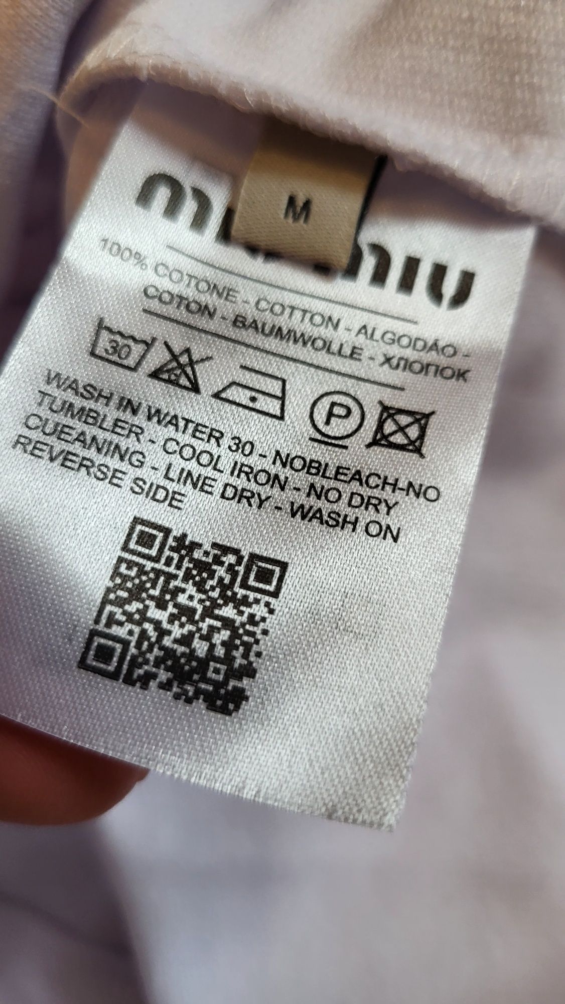 Miu miu komplet spodenki plus bluzka cudo metki S