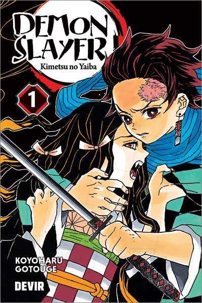 Demon Slayer Volumes 1 - 4 [PT-PT]