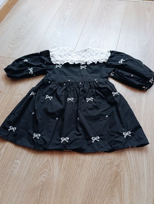 Дитяча чорна сукня