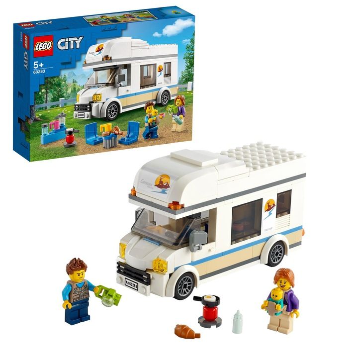 Lego City - Wakacyjny Kamper - 190 Elementów 60283