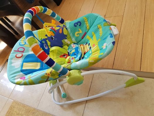 Bujaczek leżaczek wibrujące krzesełeczko dla maluszka Mothercare