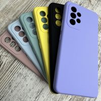 Не пачкаются. Чехол софттач Silicone Case на Samsung A53/ A33/ A23