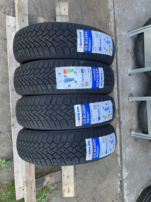 Okazja opony zimowe 155/70R13 75T SAILUN ICE BLAZER ALPINE + 2025r.