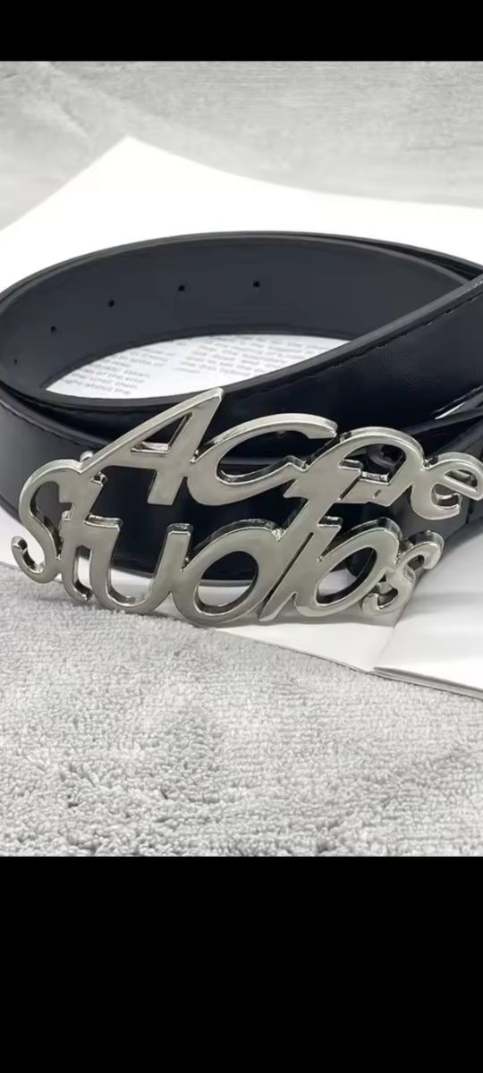 Hit Pasek logo karl  Acne LV unisex  pas sukienka sweter płaszcz