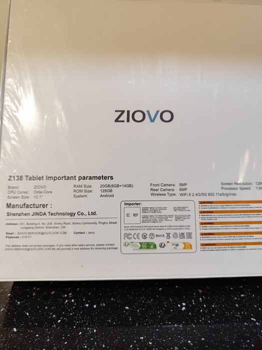 Планшет Teclast T 50 6/128 / Ziovo Z 138 6/128