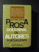 Sérgio (António);Prosa Doutrinal De Autores Portugueses