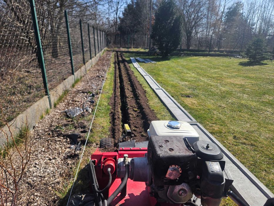 Koparka łańcuchowa 60/16 trencher z napędem hydraulicznym wypożycz