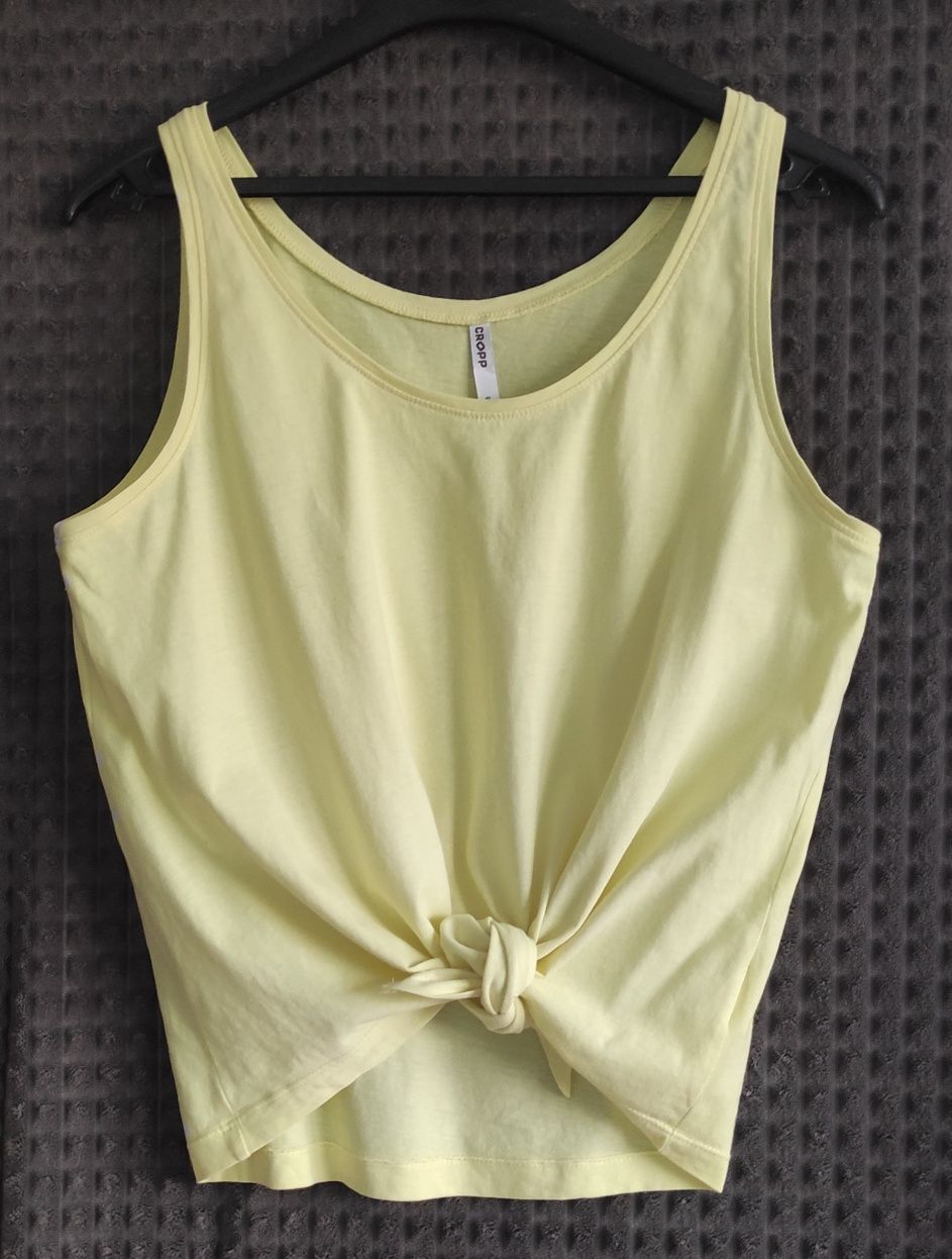 Cropp crop top S wiązany