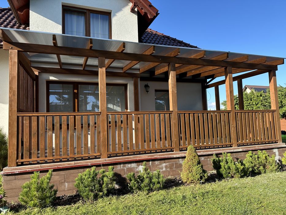 Zadaszenia tarasow konstrukcja taras