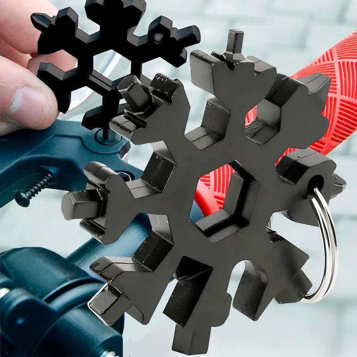 Універсальний багатофункціональний гайковий ключ сніжинка 18в1 SNOWFLA