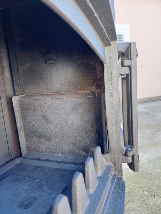 Salamandra ferro fundido lenha