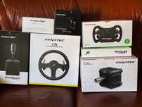 Sim Racing Fanatec Pack – CSL DD 8Nm + Volantes + Shifter + Acessórios