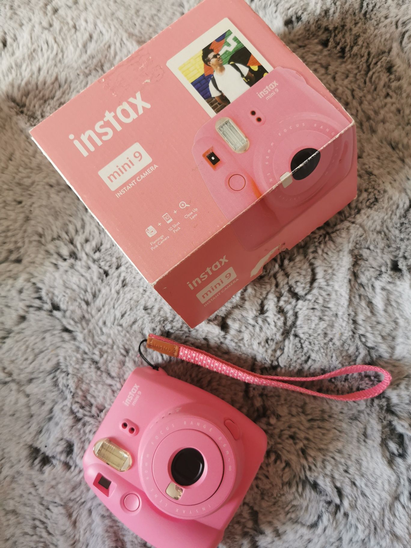 Instax mini 9 różowy