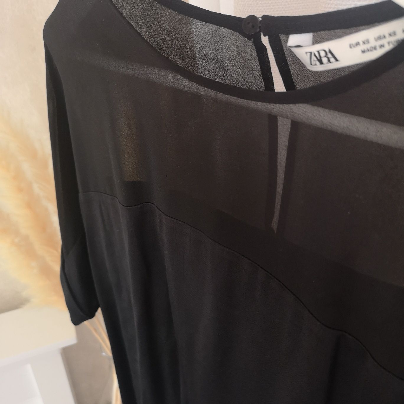 Czarna bluzka Zara rozmiar XS/S