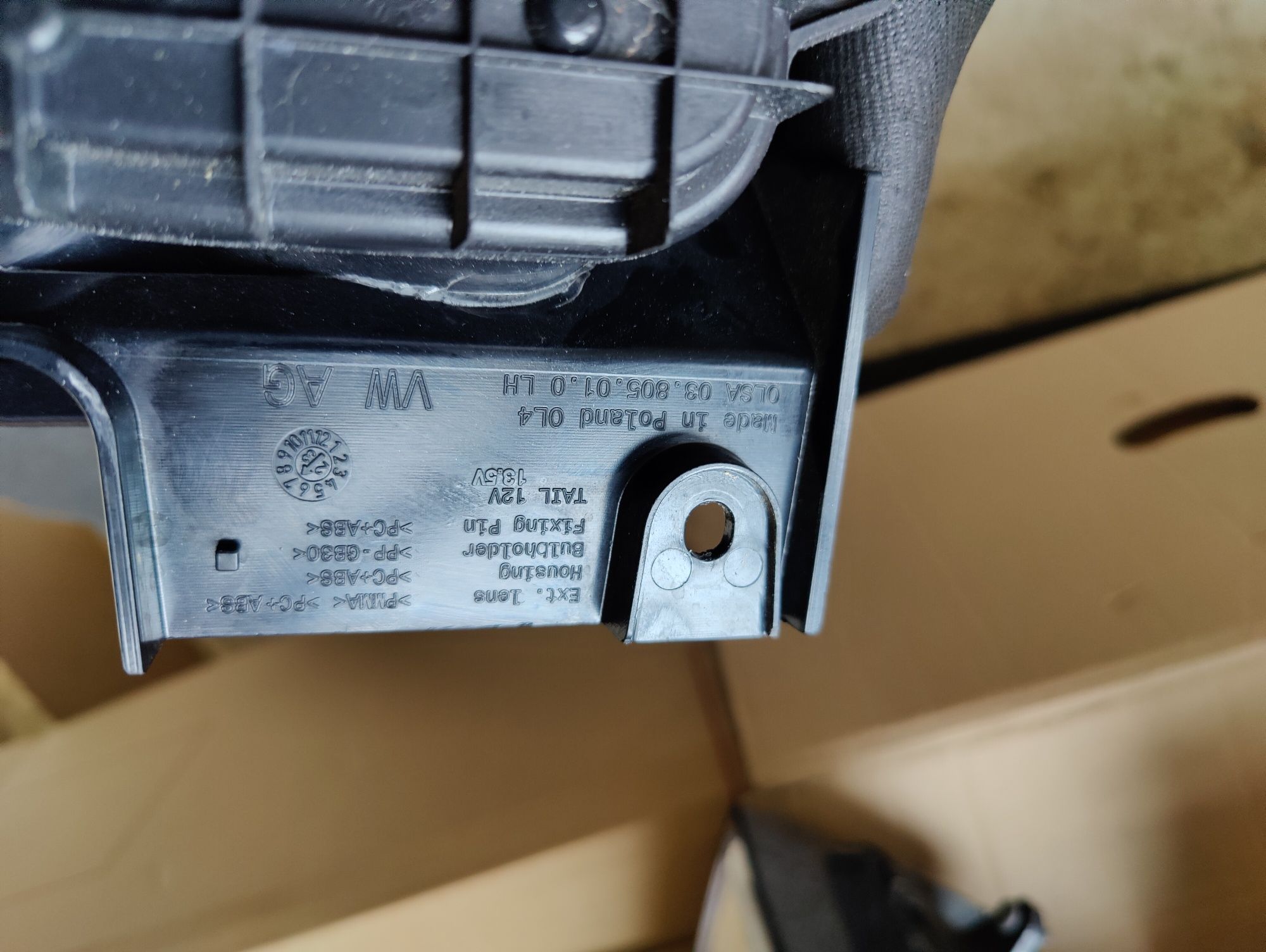 Lampa tył lewa VW Caddy IV 2020- EU 2K7