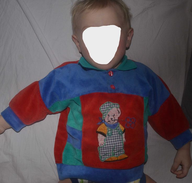 Zestaw 9szt Bluzek i Spodni dresowych rozm.80