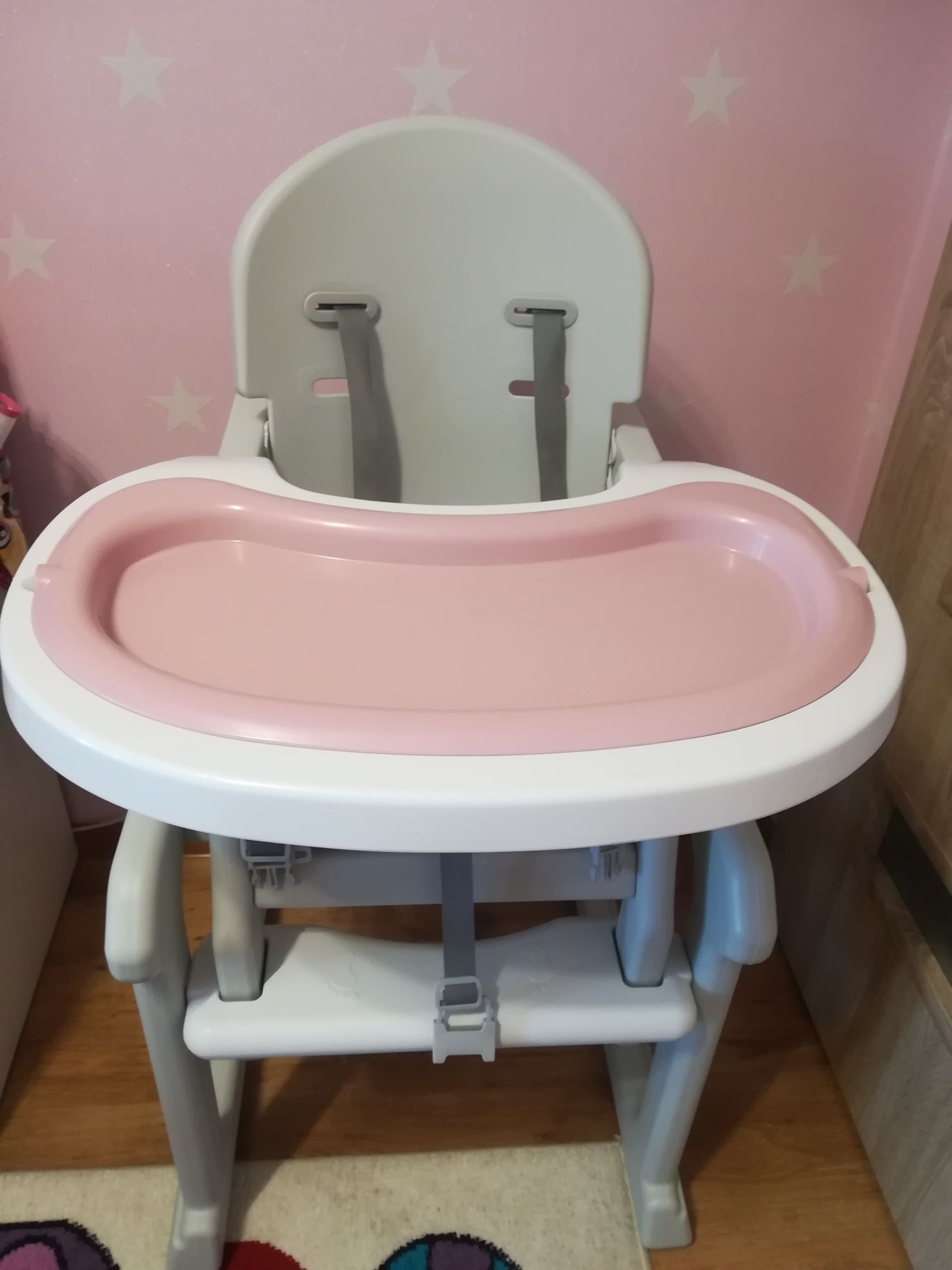 Krzesełko i stoliczek do karmienia BABY DESIGN 2w1