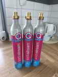 Nabój SodaStream różowy quick connect pusta