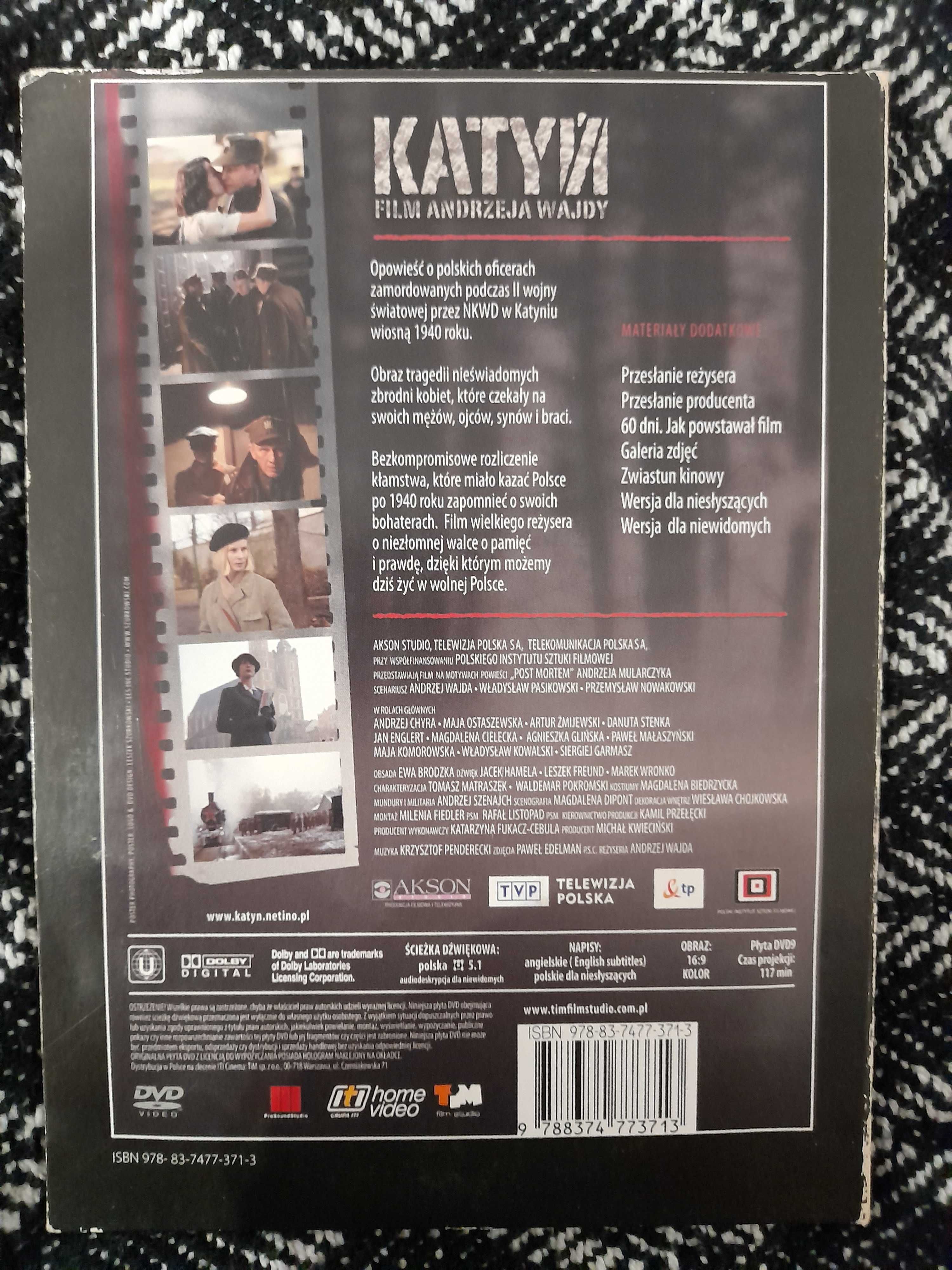 Film DVD Katyń Andrzej Wajda