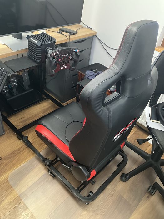 Zestaw simracing Fanatec CSL DD + 2 kierownicy + pedały Logitech + rig