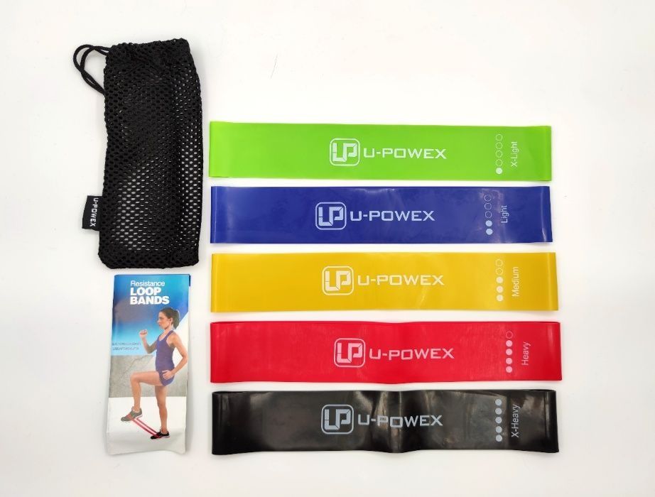 Комплект, фитнес резинки upowex,оригинал , эспандер
