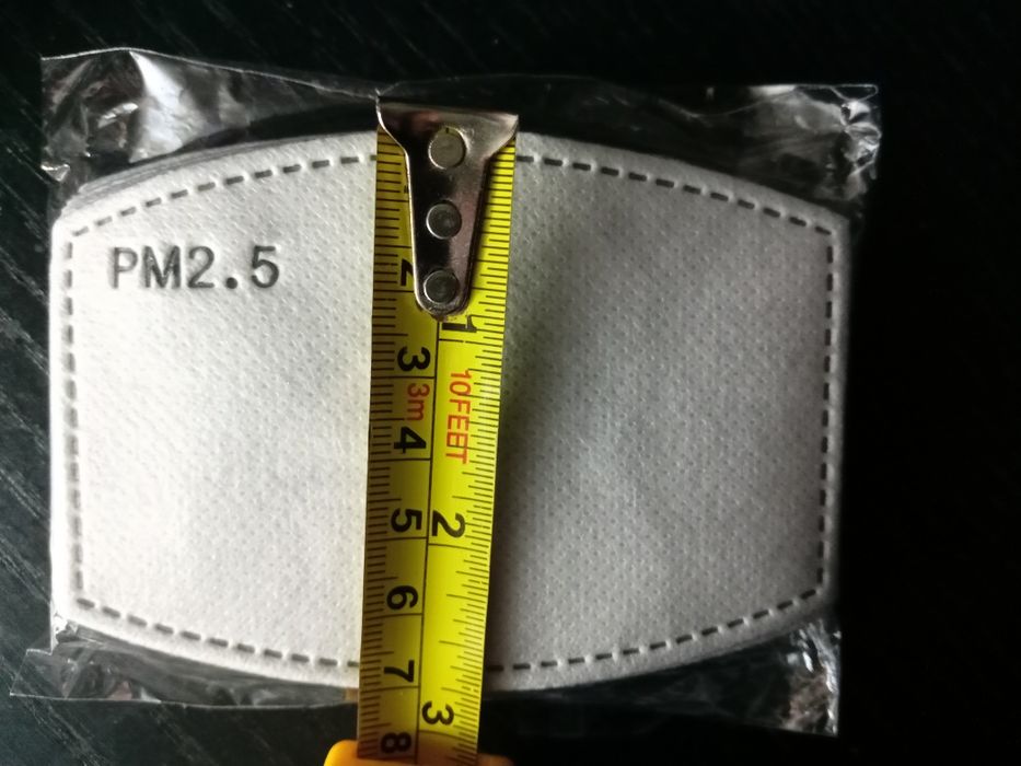 10 Filtros Carvão Ativado PM 2.5 p/ máscara criança