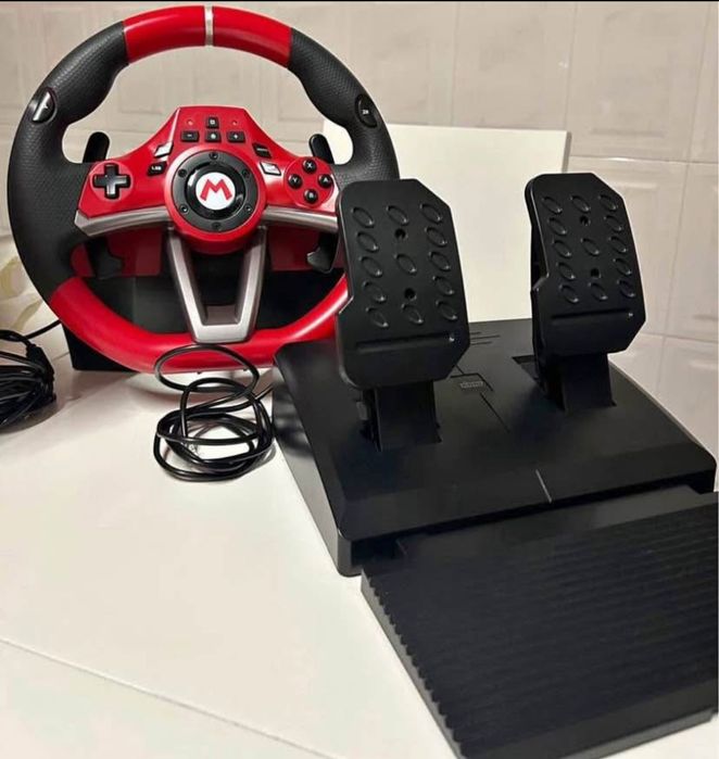 Volante Mario Kart com Pedais – Nintendo Switch