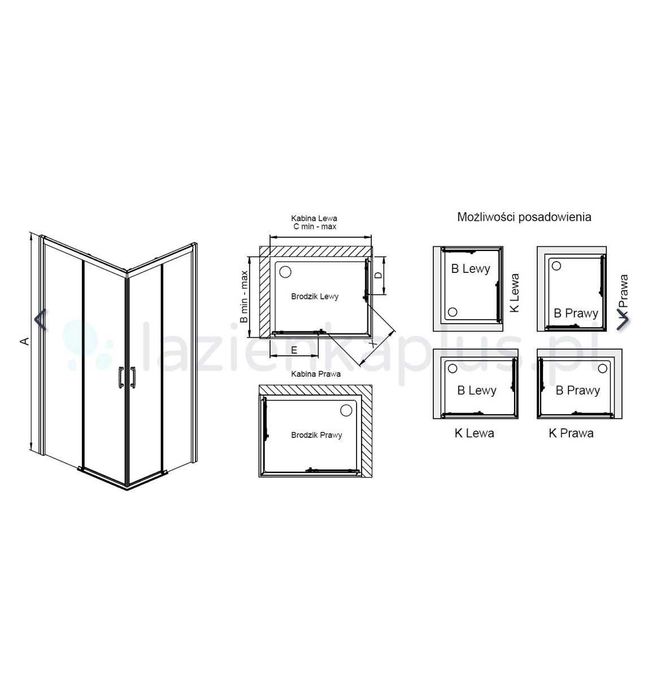 Sanplast Kabina KNL/FREEZONE-90x120-S sbW0
