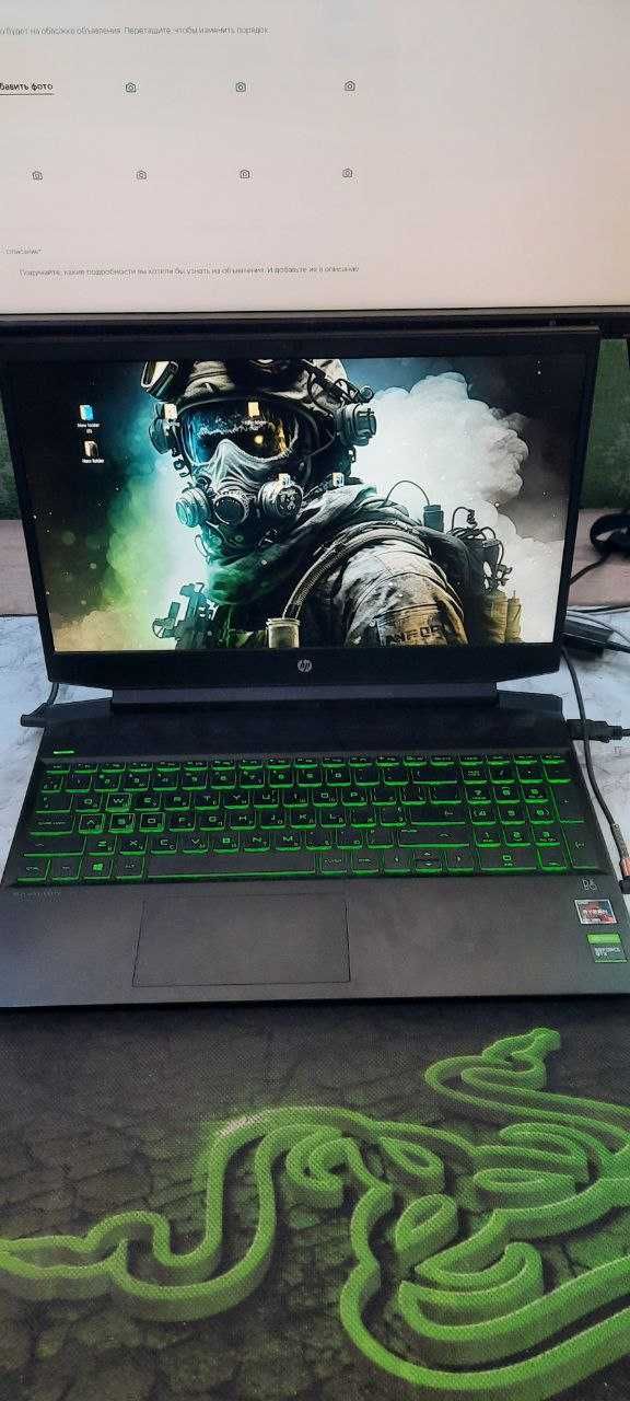 HP Pavilion Paming 15 /Ryzen 5 4600H / Nvidia GTX 1650 Ti /RAM 16GB