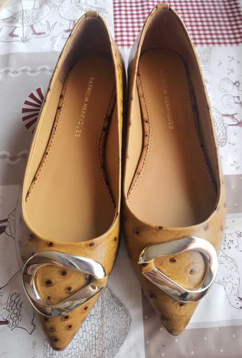 Sapatos de pele Patricia Henriques