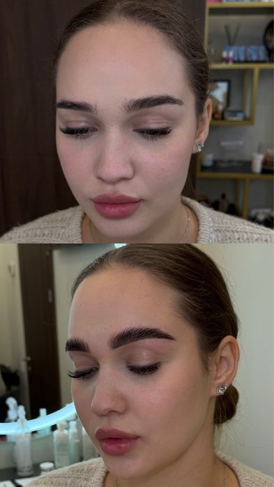 Моделі на корекцію покраску ламінування брів